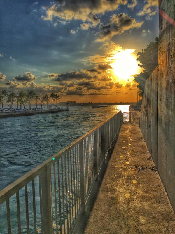 Sunset over Maritza