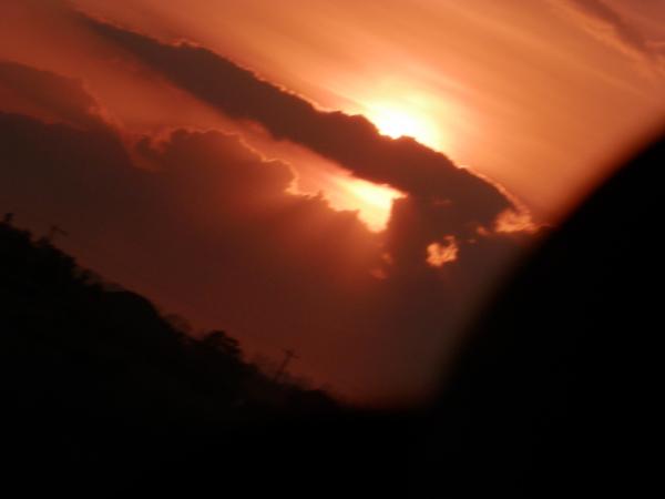 Sunset sky