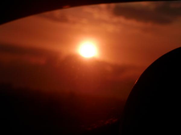 Sunset sky