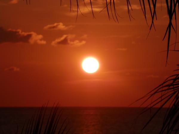 Sunset sky