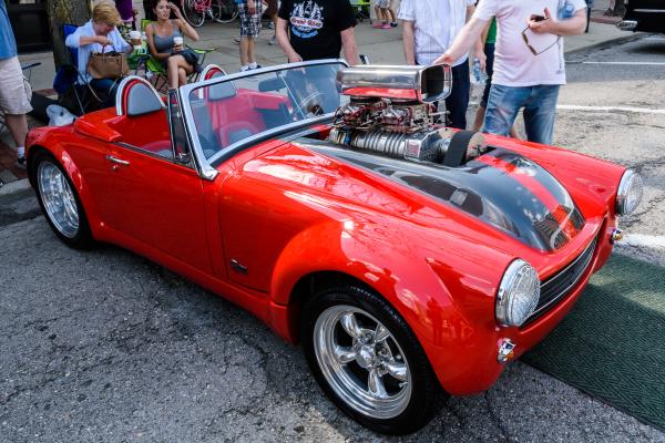 Supercharged MG Midget
