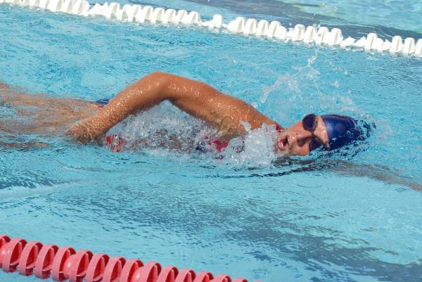 Swimmer in the Pool