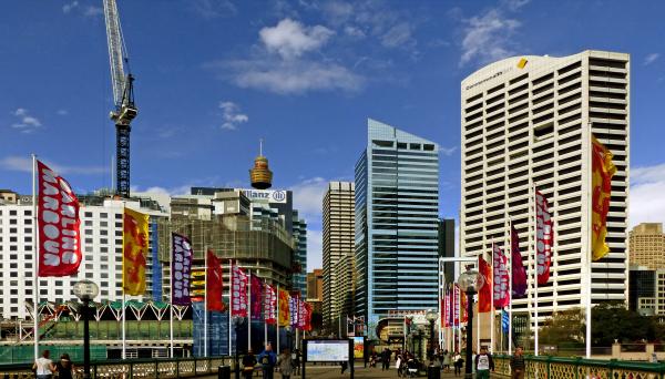 Sydney. Darling Harbour area.