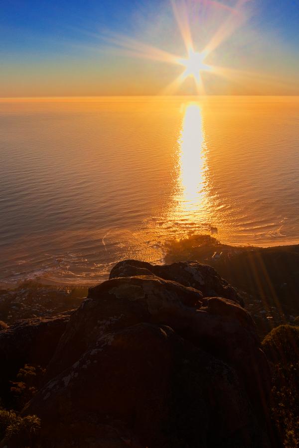 Table Mountain Sunset - HDR