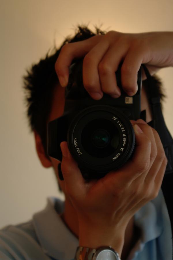 Taking a picture with a camera
