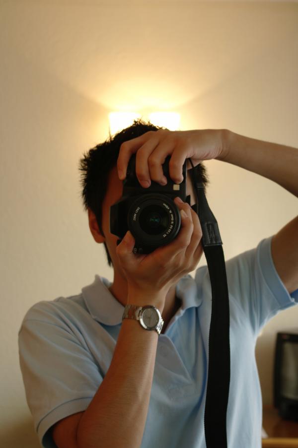 Taking a picture with a camera