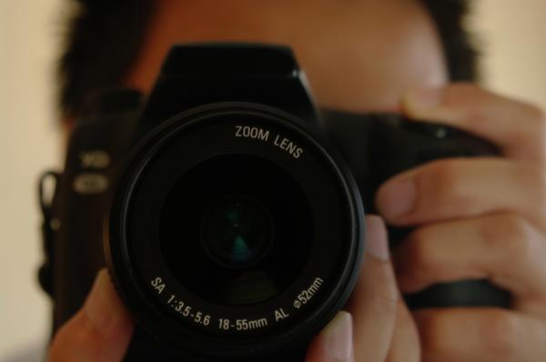 Taking a picture with a camera
