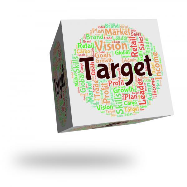Target Word Indicates Desired Result And Aim