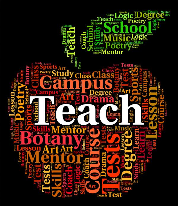 Teach Word Indicates Give Lessons And Coach