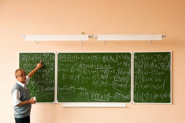 Teacher and formulas