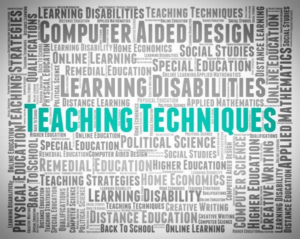 Teaching Techniques Indicates Instruct Educate And Strategies