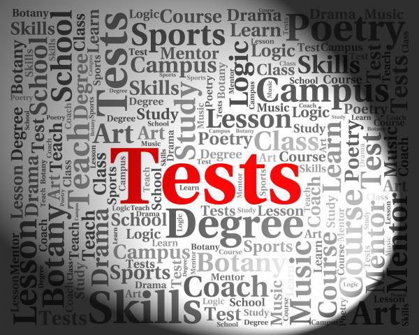 Tests Word Shows Examinations Examination And Questions