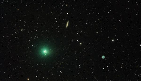The Comet, the Surfboard and the Owl.