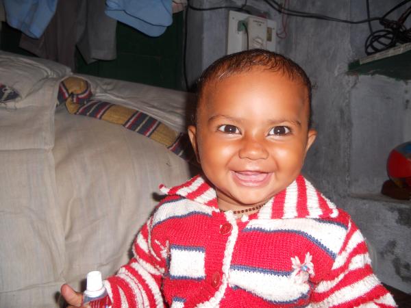 The Cute Funny Baby