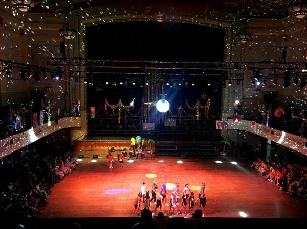The Disco Ball is On!