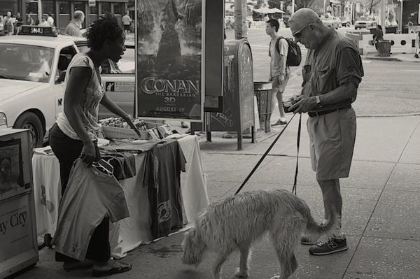 The dog