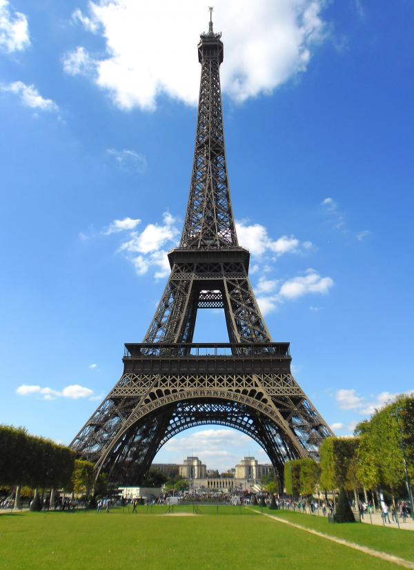 The Eiffel Tower in Paris - France