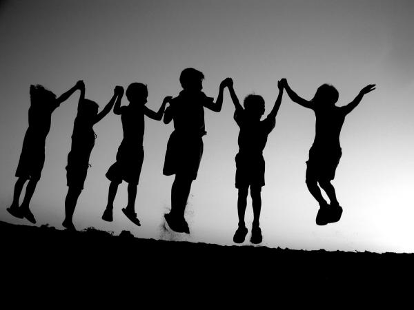 The Joy of Childhood BW