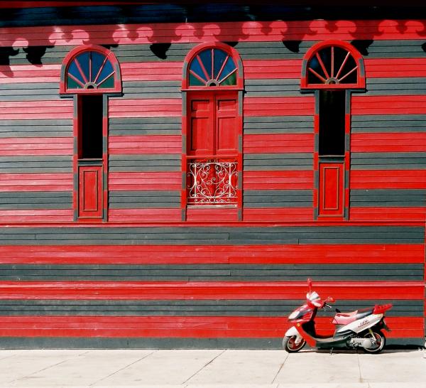 The red house