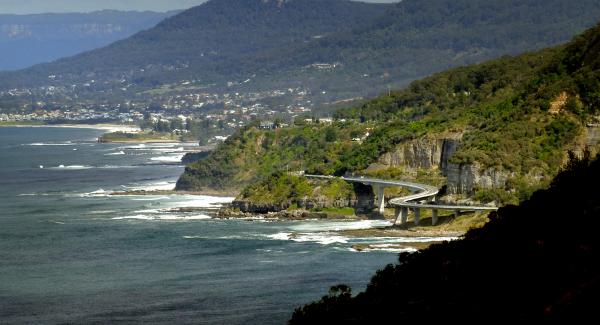 The Sea Cliff Bridge. Clifton. NSW