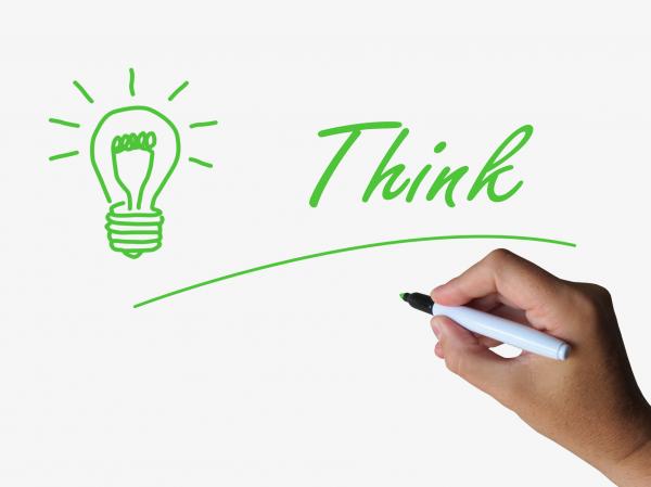 Think Lightbulb Means Thinking Learning and Solving
