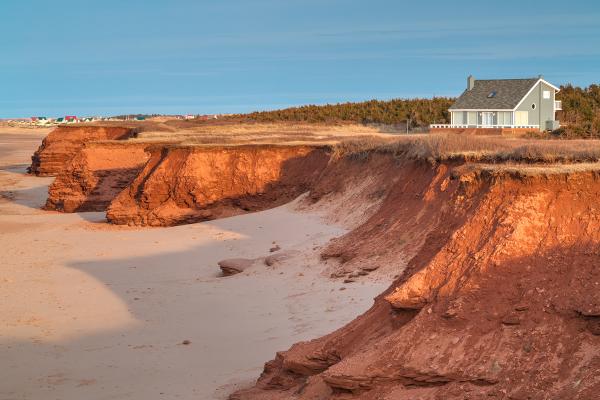Thunder Cove Beach Cliffs - HDR