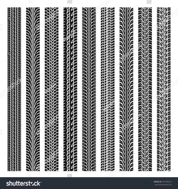 Tire imprint  texture