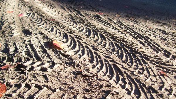 Tire imprint  texture