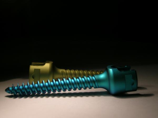 Titanium column Implant