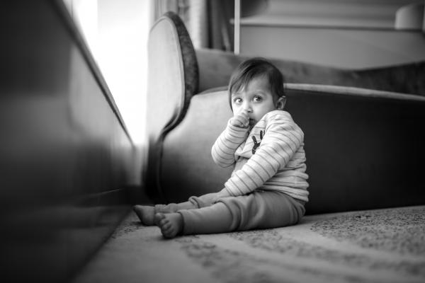 Toddler Right Hand In Mouth