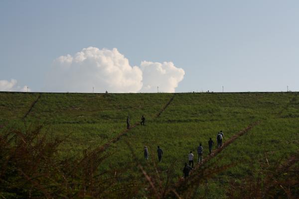 Towards the horizon