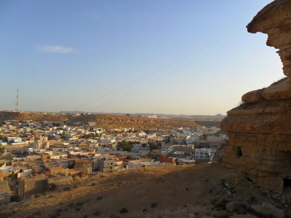 Town near the Cliffs