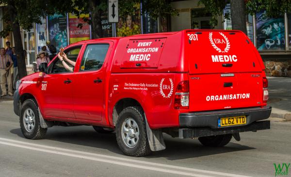 Toyota Hilux Event organisation medic