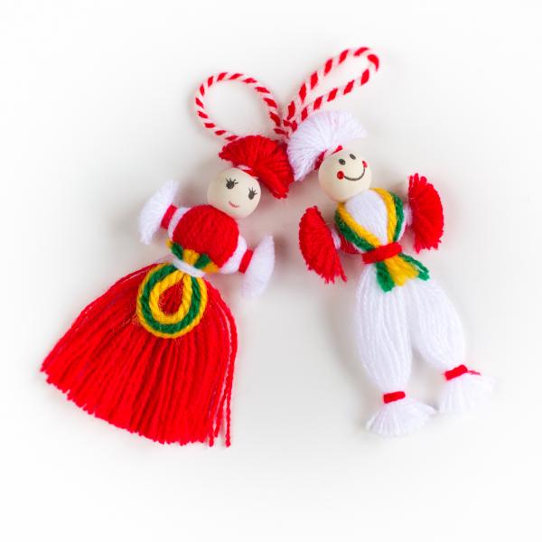 Traditional Bulgarian martenitsa