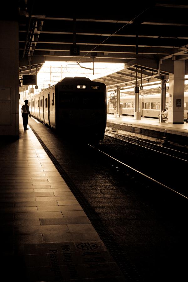 Train is coming