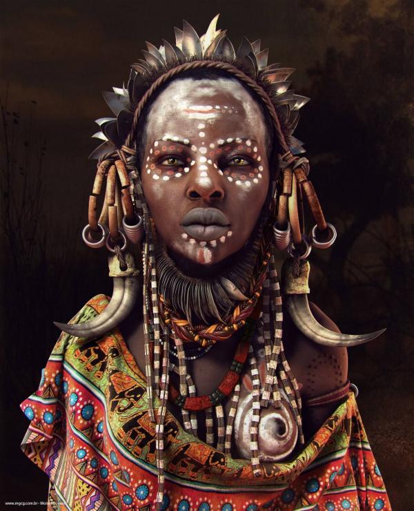 Tribal woman