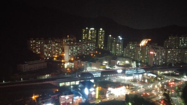 Trump World Centum night