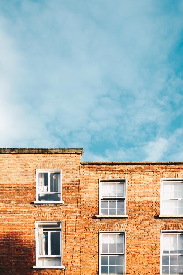 Two Brown Buildings
