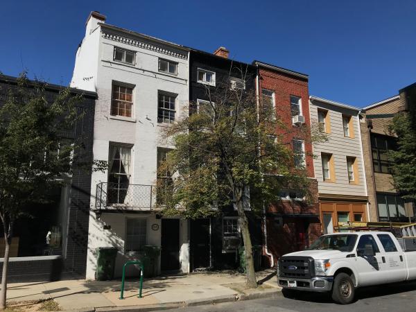 Tyson House (c. 1790), 1110 Cathedral Street, Baltimore, MD 21201