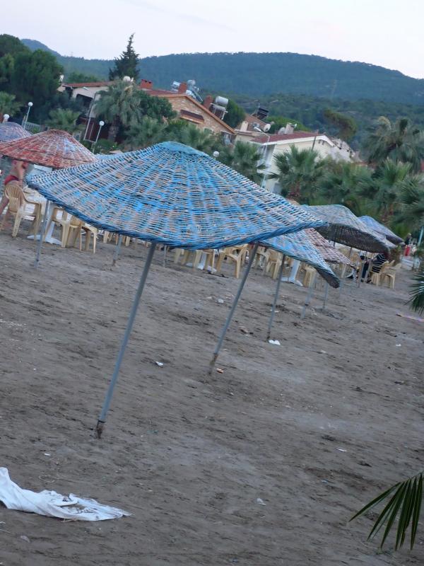 Umbrellas on the Beach