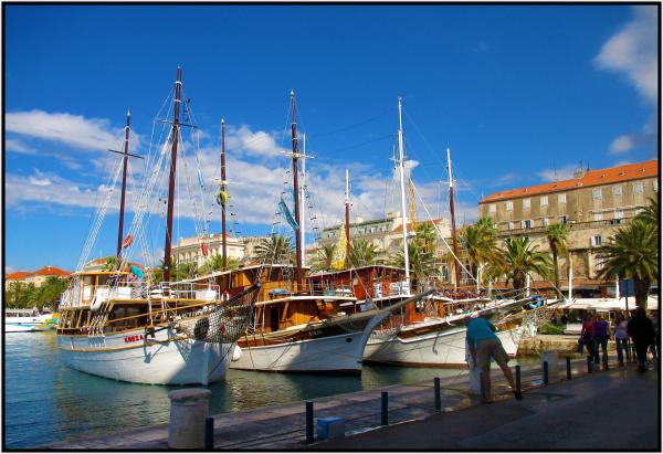 Un an déjà Boats Croatie