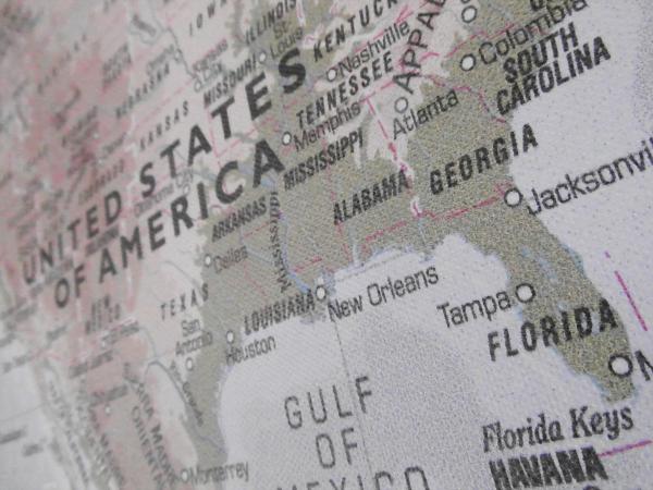 United States of America USA Map
