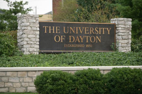 University sign