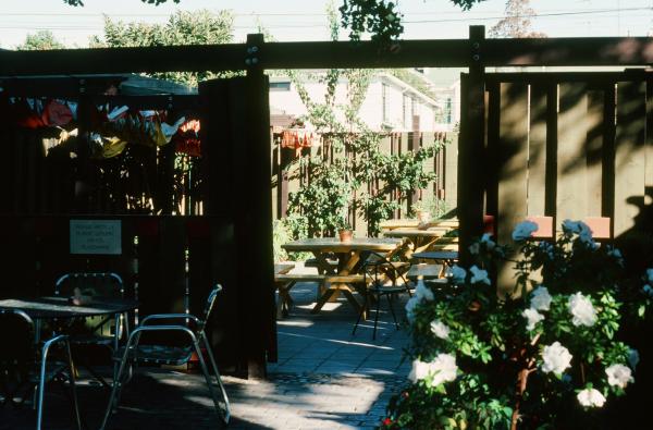 Unknown patio - December 1976