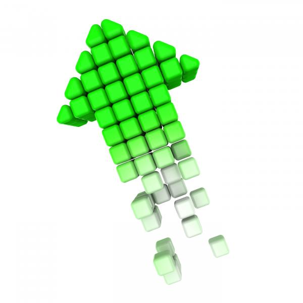 Up Arrow Means Advance Improve And Growing
