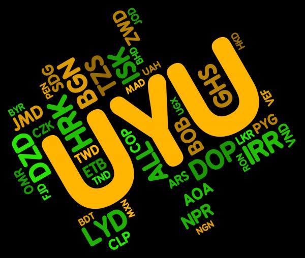 Uyu Currency Means Uruguay Peso And Forex