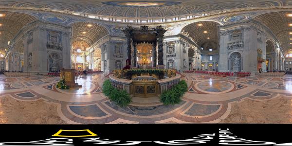Vatican complex model