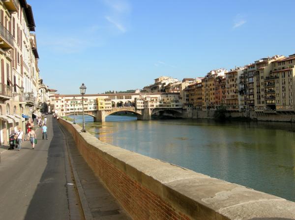 Vecchio Bridge in Florence, Italy