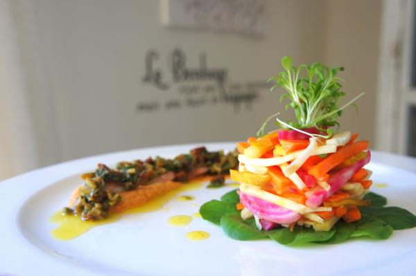 Vegetable Salad on White Plate