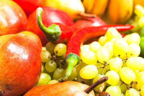 vegetables and fruits